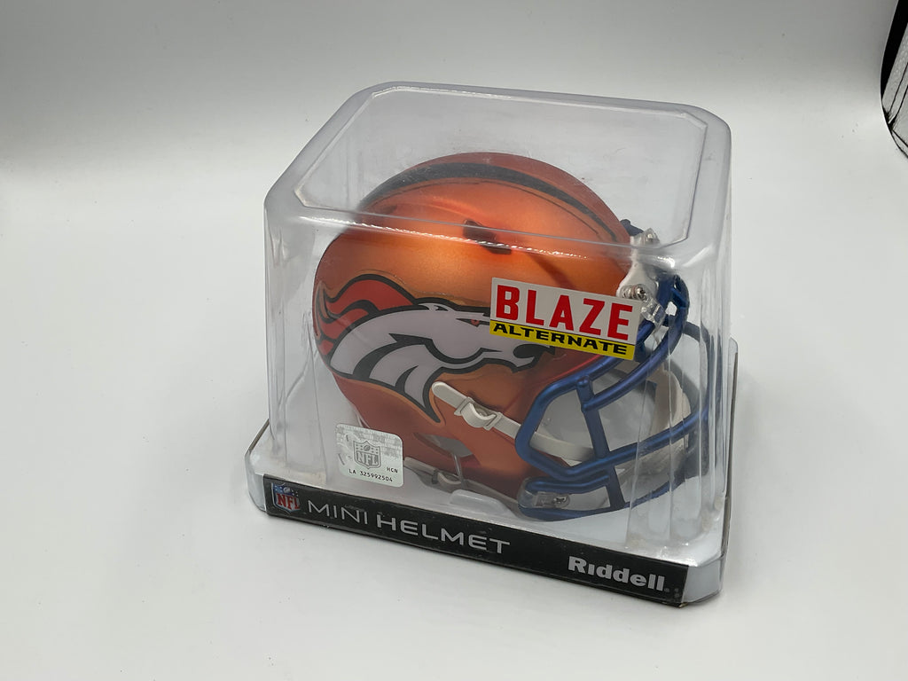 Denver Broncos NFL Riddell Blaze Alternate Mini Helmet