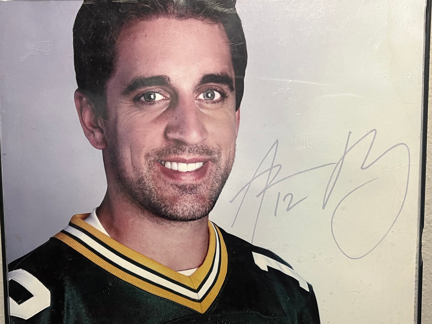 Aaron Rodgers Autographed Poster