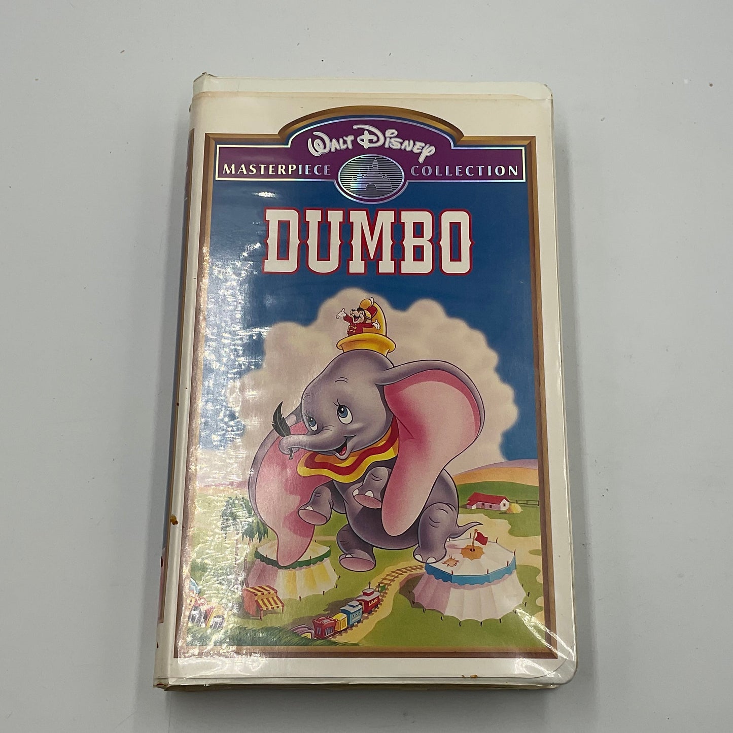 Walt Disney Masterpiece Collection Dumbo VHS Tape with Clamshell Case