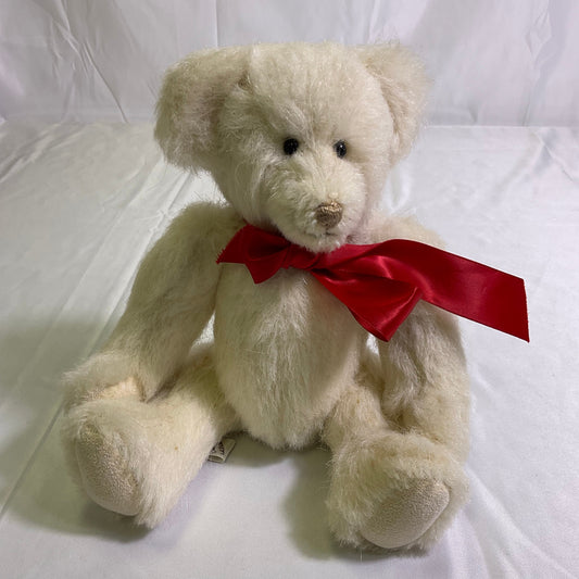 Wendy Lockwood (87) White Bear Doll with moveable arms and legs.