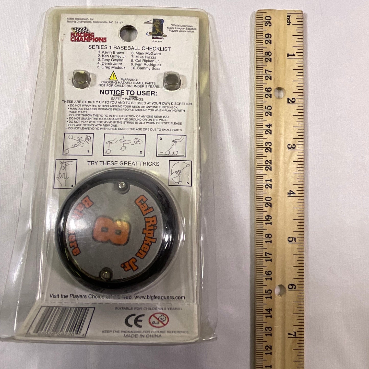 Cal Ripken Jr Racing Champions Superstar Yo-Yo New in Original Box