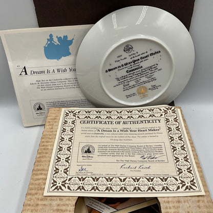 The Edwin M.Knowles China Co. A Dream is a Wish your Heart Makes Cinderella