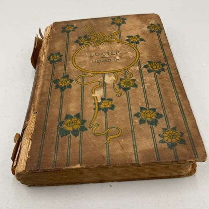 Vintage Edition Lucile By Owen Meredith Hard Cover Book