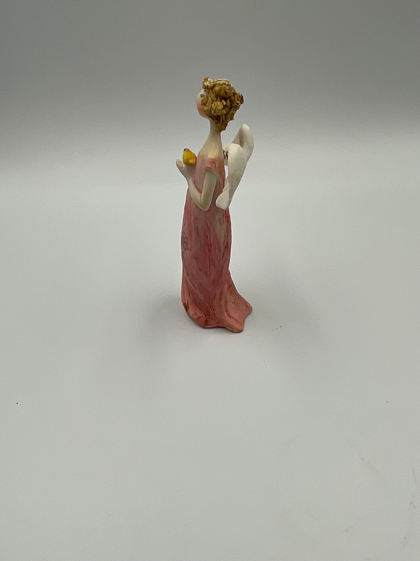 Vintage Roman Inc.Figurine Pink Angel 3