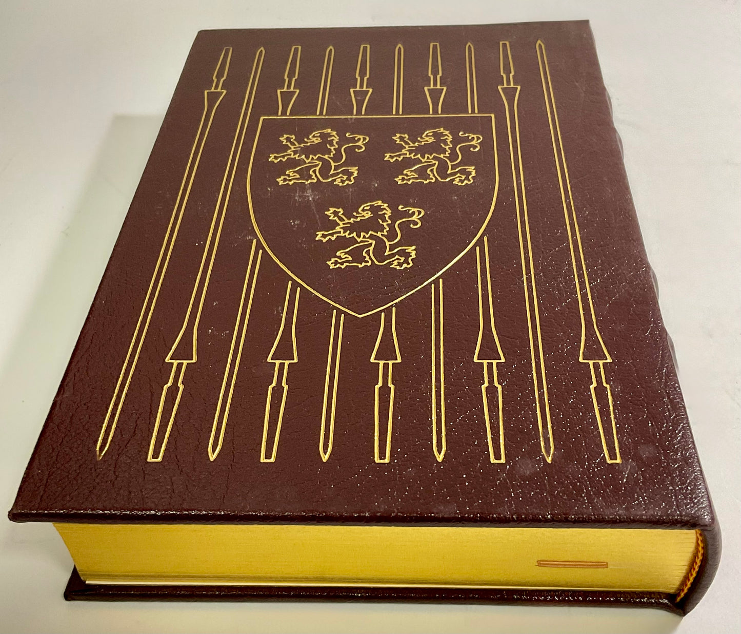 Ivanhoe by Sir Walter Scott Vintage 1977 Easton Press 100 Greatest Books Ever Written Leather Bound Collector's Edition