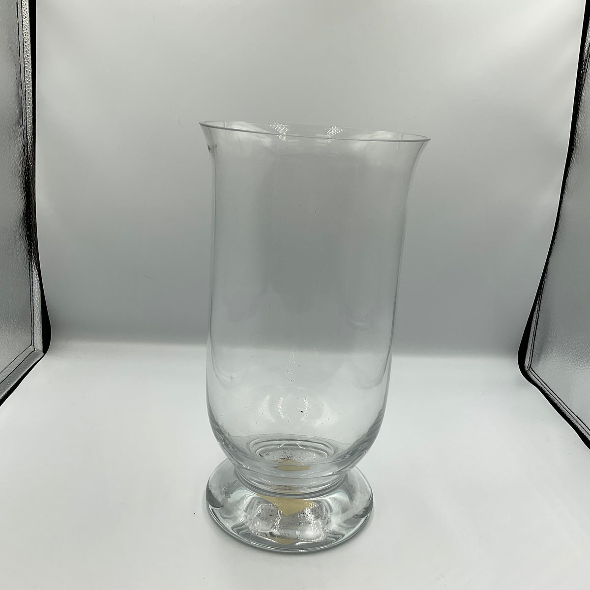 Glass Hurricane Vase
