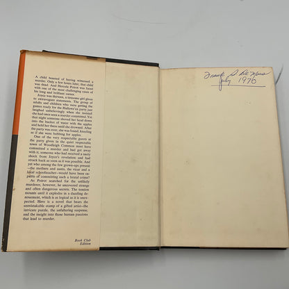Agatha Christie Hallowe’en Party Hardcover Vintage
