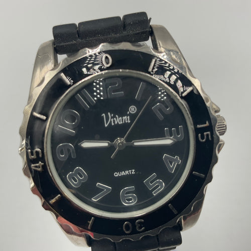 Vivian I Black Dial Quartz Sports Watch
