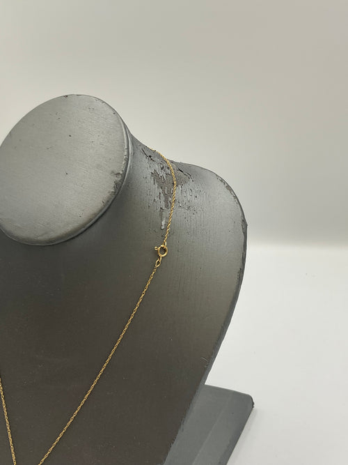 14K Gold Filled Cross Pendant Necklace