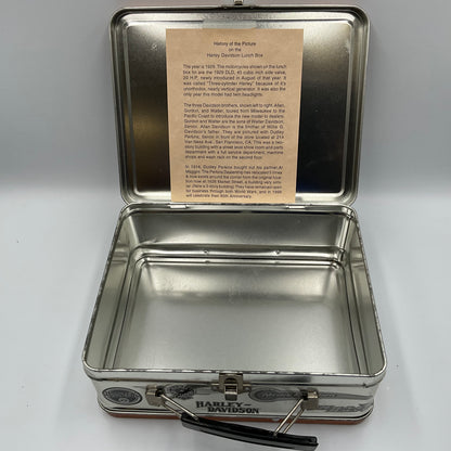 Harley Davidson Vintage Metal Lunchbox