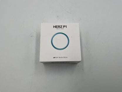 HERZ P1 Smart Ring by WUZUTECH Midnight Black Size 13 New in Box