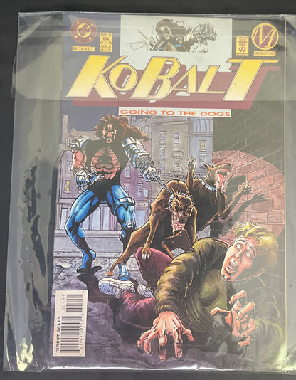 DC Kobalt #3 Vintage Aug 1994 Comic Book