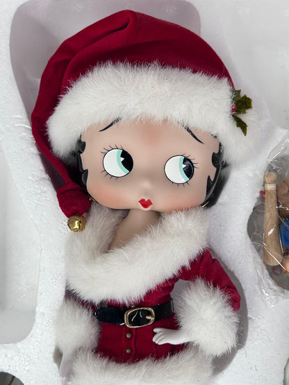 Holiday Betty Boop by Syd Hap Danbury Mint Brand New Mint Condition Original Box and Package with COA