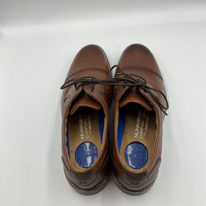 Nunn Bush Brown Leather Oxford Dress Shoes Men’s Size 9.5 M