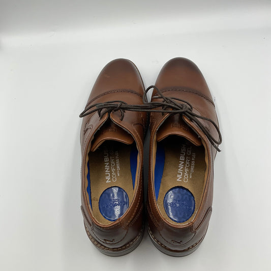 Nunn Bush Brown Leather Oxford Dress Shoes Men’s Size 9.5 M
