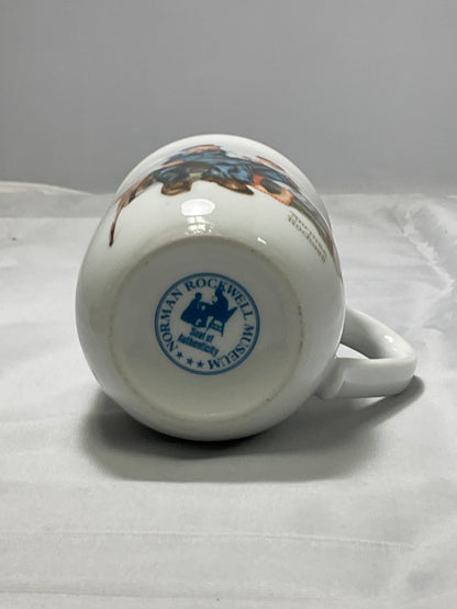 Norman Rockwell Museum Collectible Cup Vintage 1982 The Lighthouse Keeper's Daughter