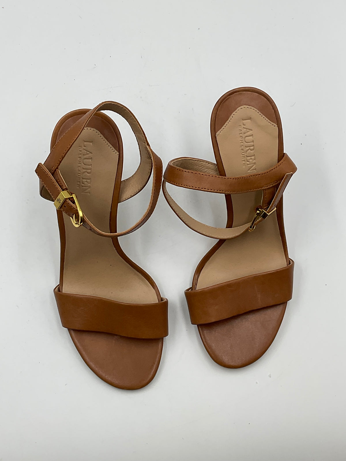 Lauren Ralph Lauren Gwen Tan Sandals Size 6B