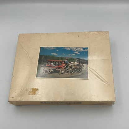 Vintage Wood Model Kit "Two Horse Team" Stagecoach By Desert Arts New in Package