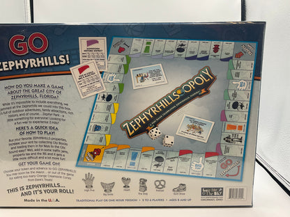Zephyrhills Monopoly Board Game