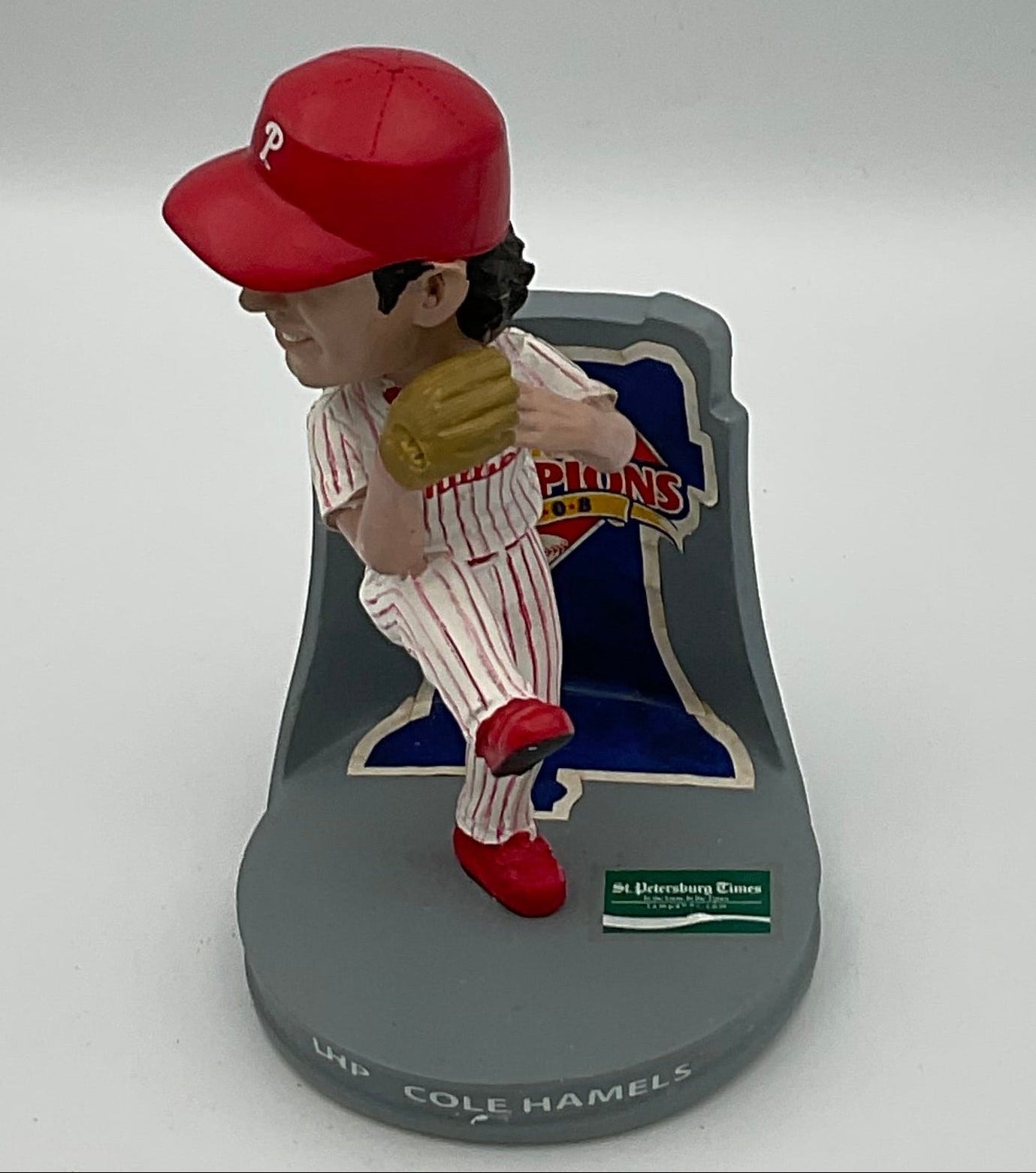 2008 World Series Championship Commemorative Bobblehead Cole Hamels MLB Philadelphia Phillies