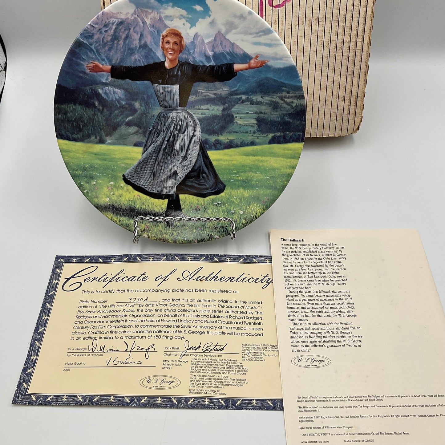 Ready JB W.L.George Fine China The Sound Of Music
