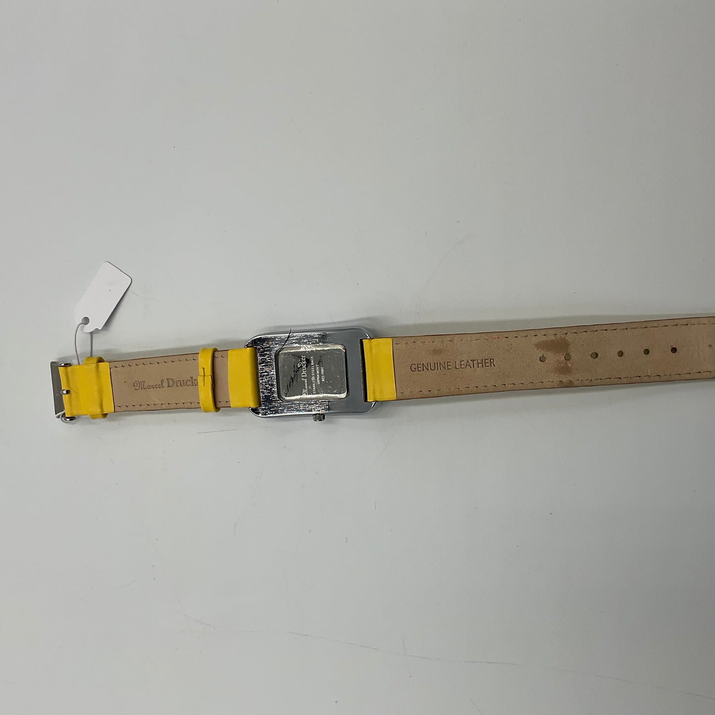 Marcel Drucker Collection Yellow Wristwatch