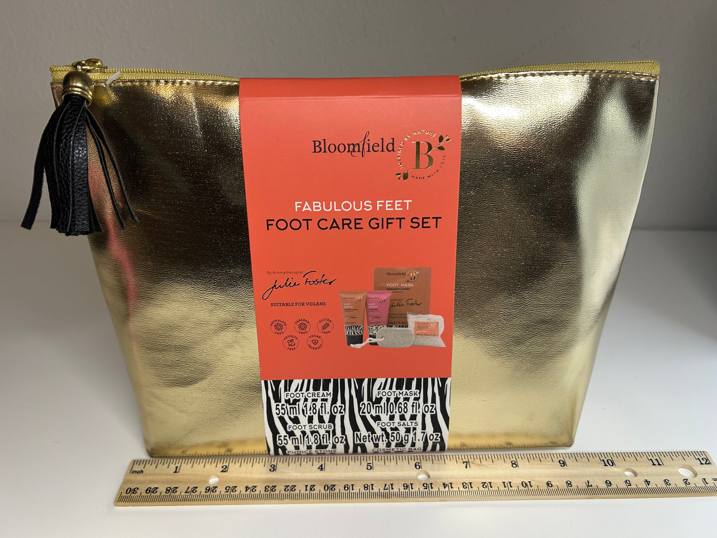 Bloomfield Foot Care Gift Set Serengeti Sunset Fiji Feelings