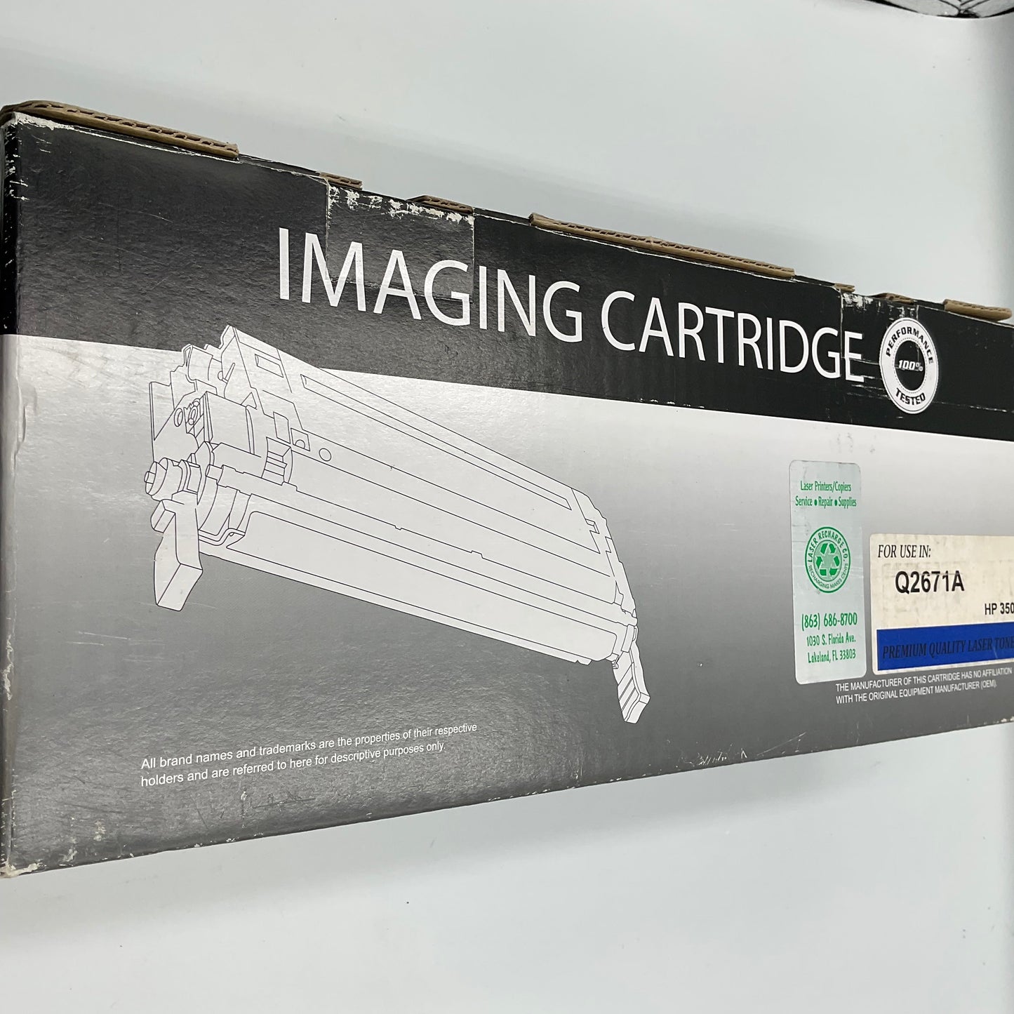 Premium Quality Laser Toner Printer Imaging Cartridge Blue Cyan Q2671A HP3500