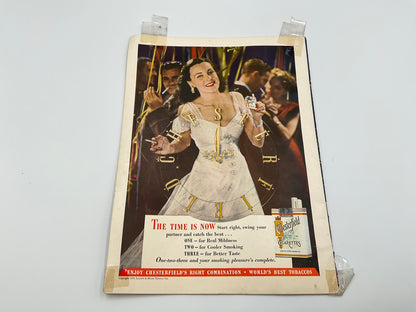 Vintage  Ice-Capades of 1945 Souvenir Program Orginal show booklet