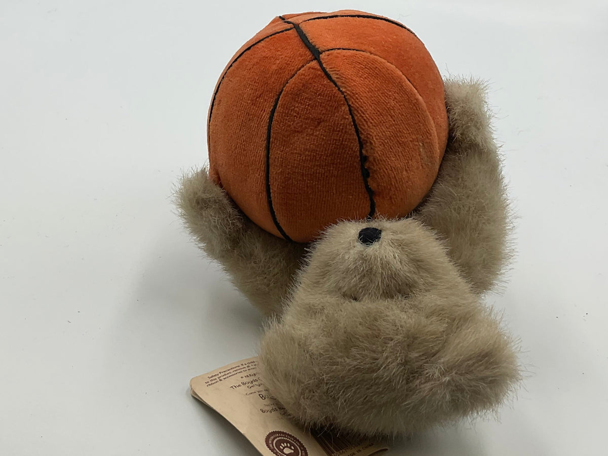 Boyds Bears Mia Goodfriends Thinkin Of Ya Basketball Plush Bear 903064