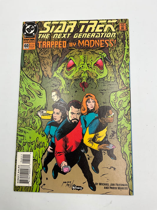 Star Trek Next Generation #60 Trapped by Madness Vintage 1994 DC Comic Book
