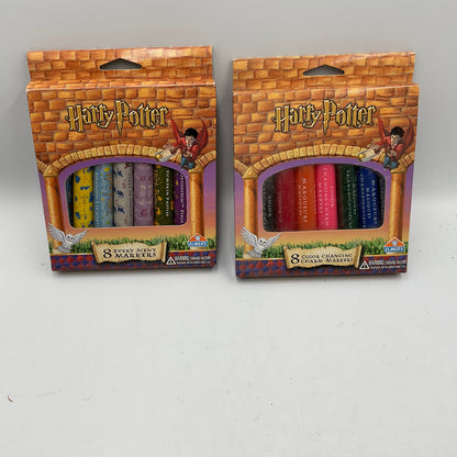 Vintage 2001 Harry Potter Elmer Scented Markers 2 sets