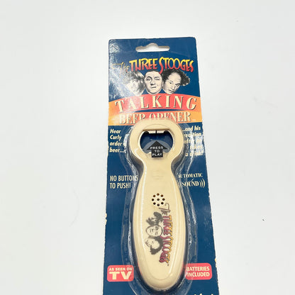 2003 Vintage The Three Stooges Talking Beer Bottle Opener