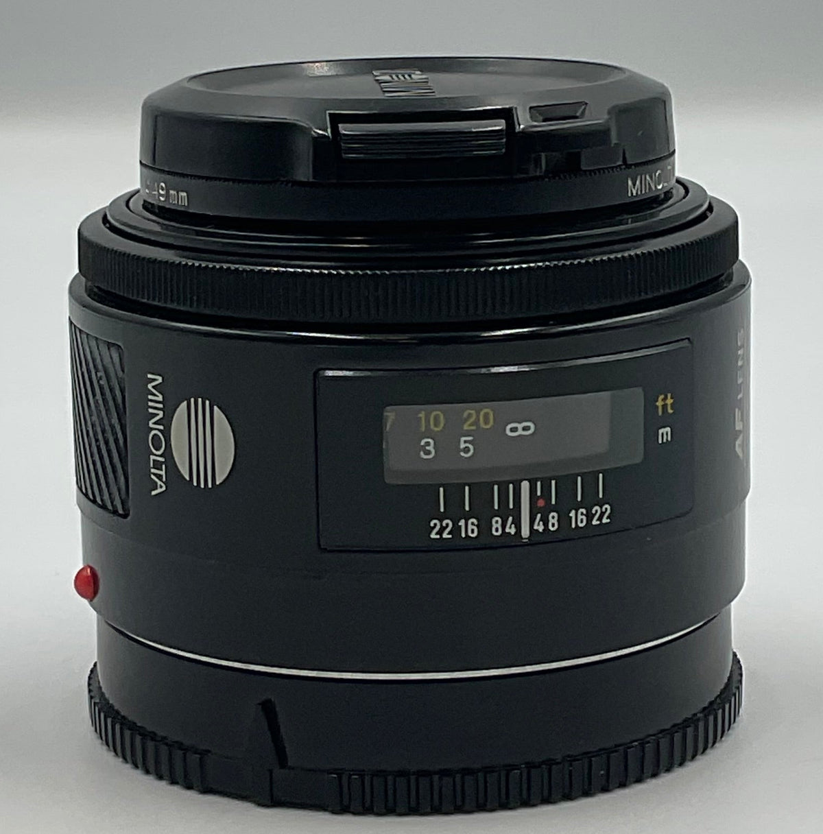 Minolta Maxxum AF 50mm f/1.7 prime lens