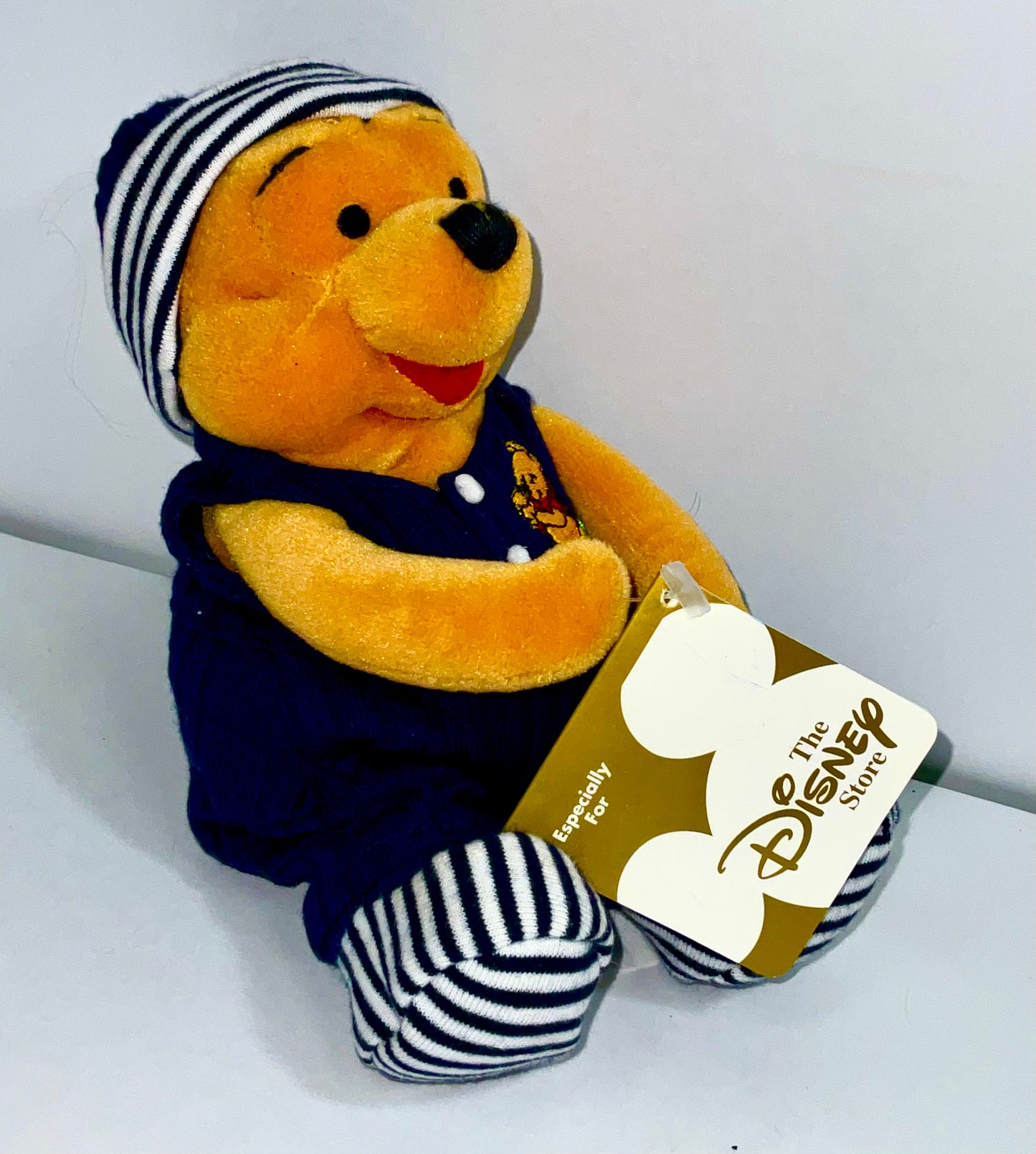 Nursery Baby Pajamas Winnie the Pooh Bear & Friends Vintage Mini Beanbag Beanie Plush Disney Store Collectible