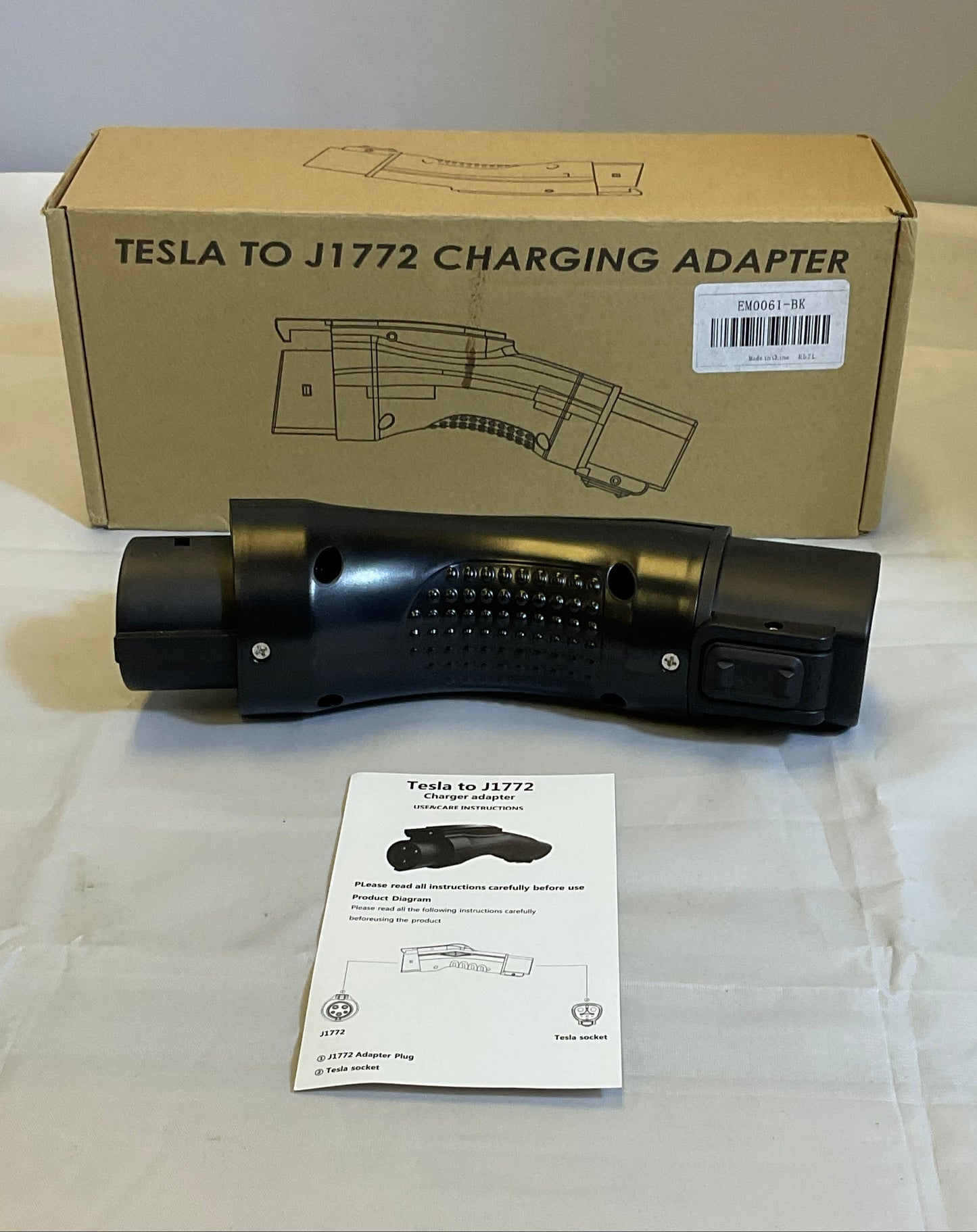 Leenpeker EV Tesla To J1772 Charging Adapter 240V
