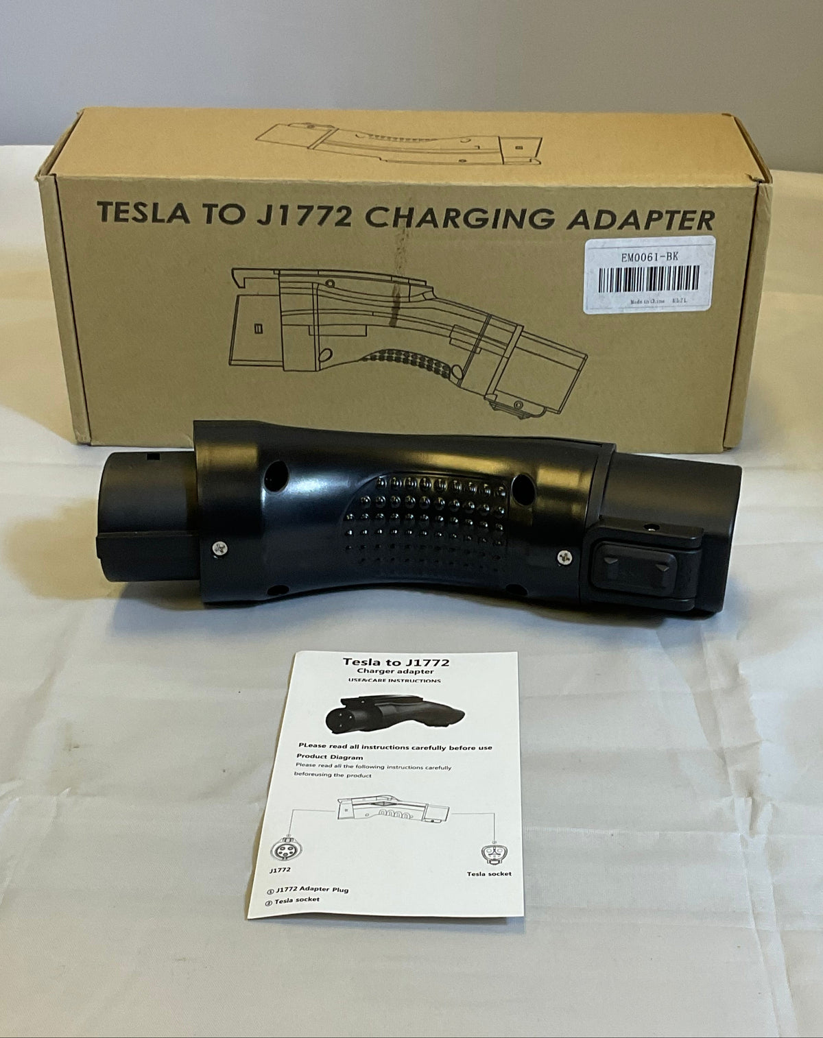 Leenpeker EV Tesla To J1772 Charging Adapter 240V