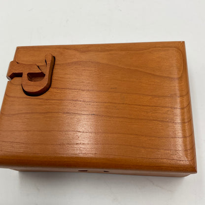 Vintage Handmade Puzzle Box By Richard Rothbard