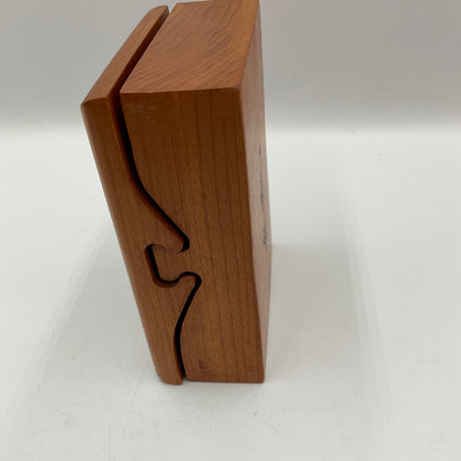 Vintage Handmade Puzzle Box By Richard Rothbard