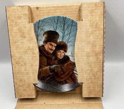 W.L. George Bradford Exchange Limited Edition Dr Zhivago and Lara Vintage 1990 Box COA