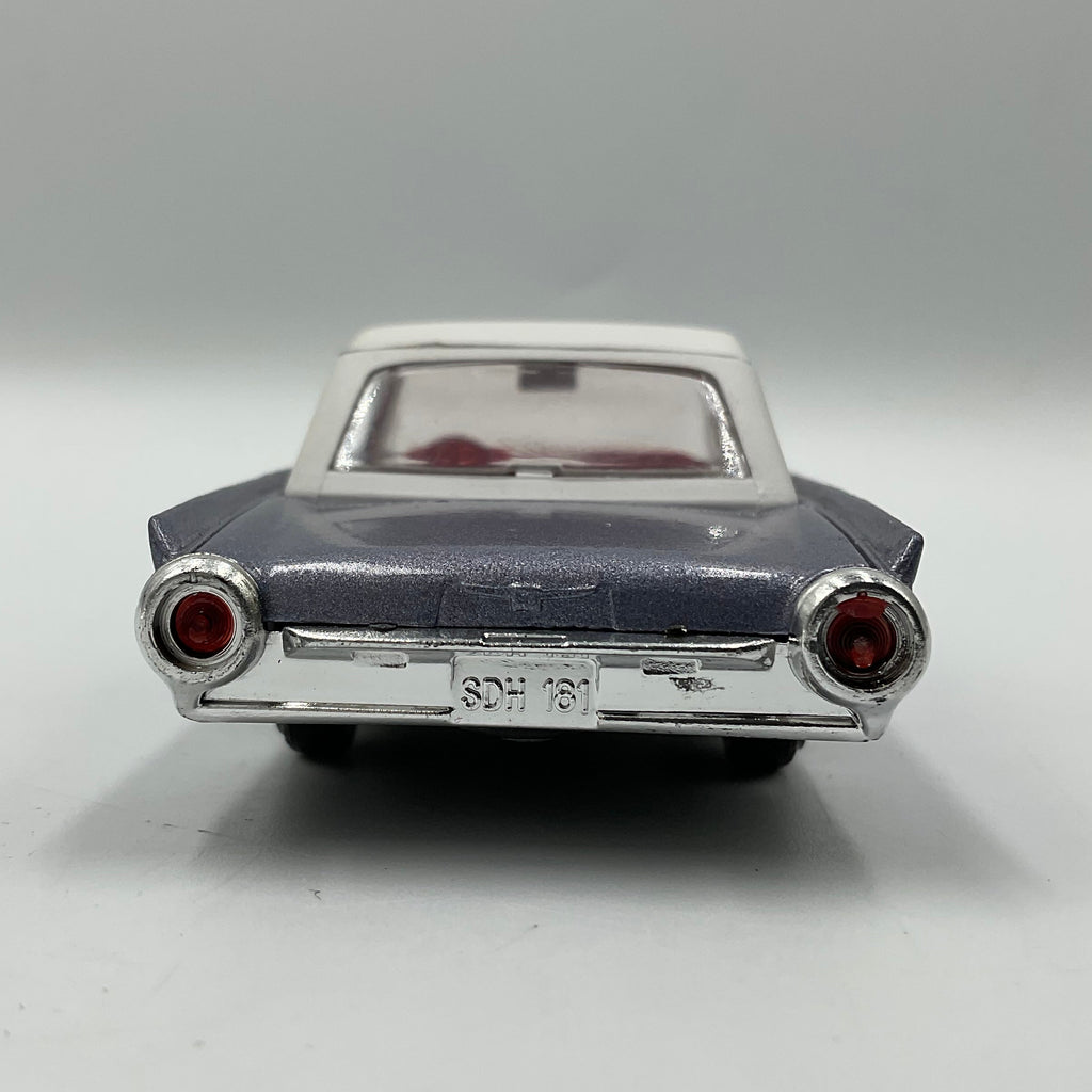 1/43 Scale Grey 1961 Ford Thunderbird Die-Cast Scale Model Replica Car