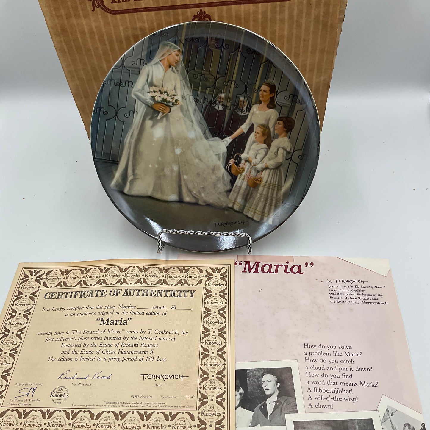 The EdwinM.Knowles China Co.”Maria”The Sound of Music