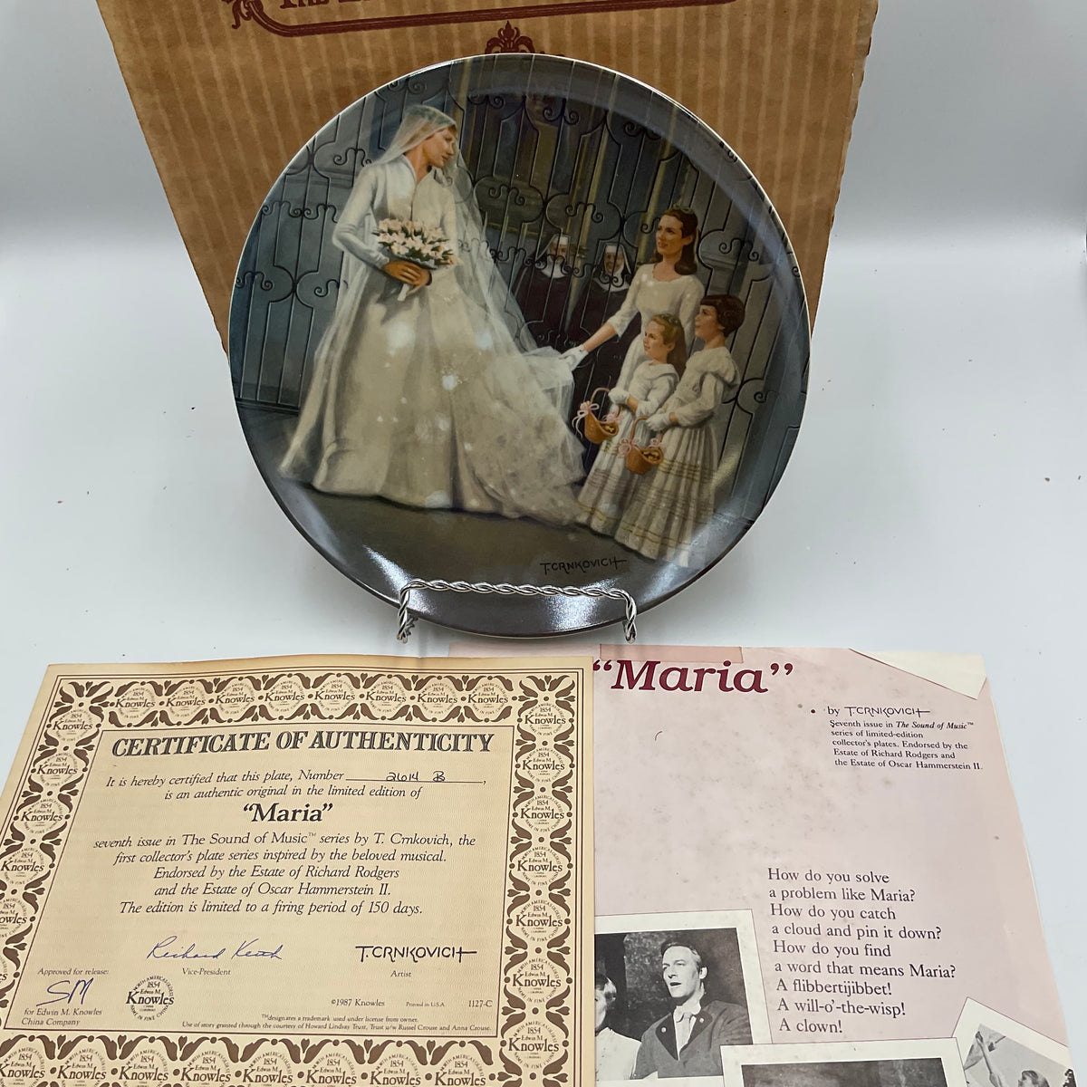 The EdwinM.Knowles China Co.”Maria”The Sound of Music