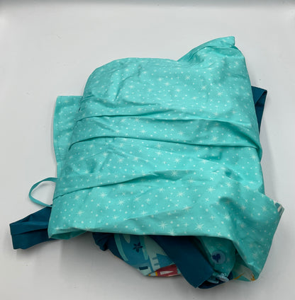 Disney’ Parks Dress Aqua Blue Magic KIndom’s Women’s Dress size Large