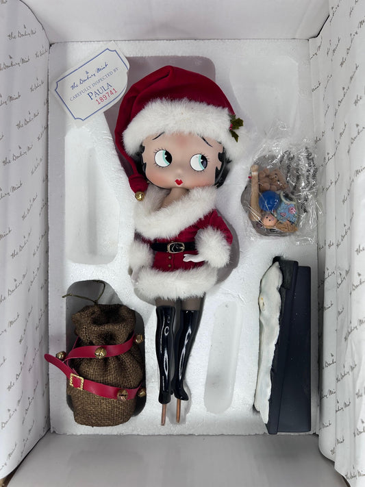Holiday Betty Boop by Syd Hap Danbury Mint Brand New Mint Condition Original Box and Package with COA