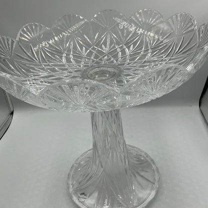 Vintage Towle Lead Crystal Centerpiece Bowl