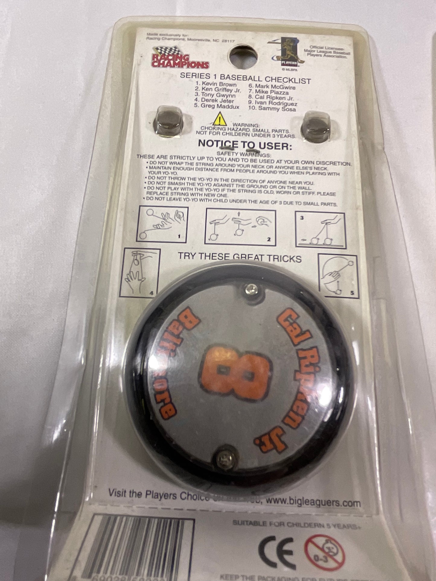Cal Ripken Jr Racing Champions Superstar Yo-Yo New in Original Box