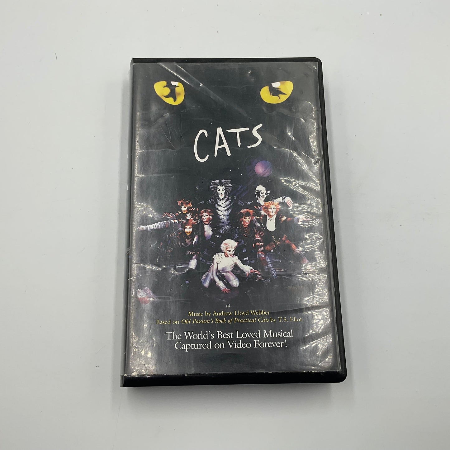 Cats The Musical 1998 VHS Tape Andrew Lloyd Webber