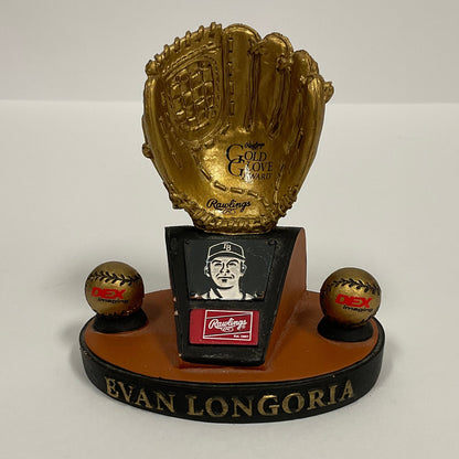 Evan Longoria Replica Mini Gold Glove Award 2010 MLB Tampa Bay Rays
