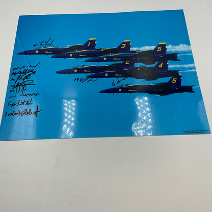 U.S. Navy Blue Angels 11X14 Promotional Poster